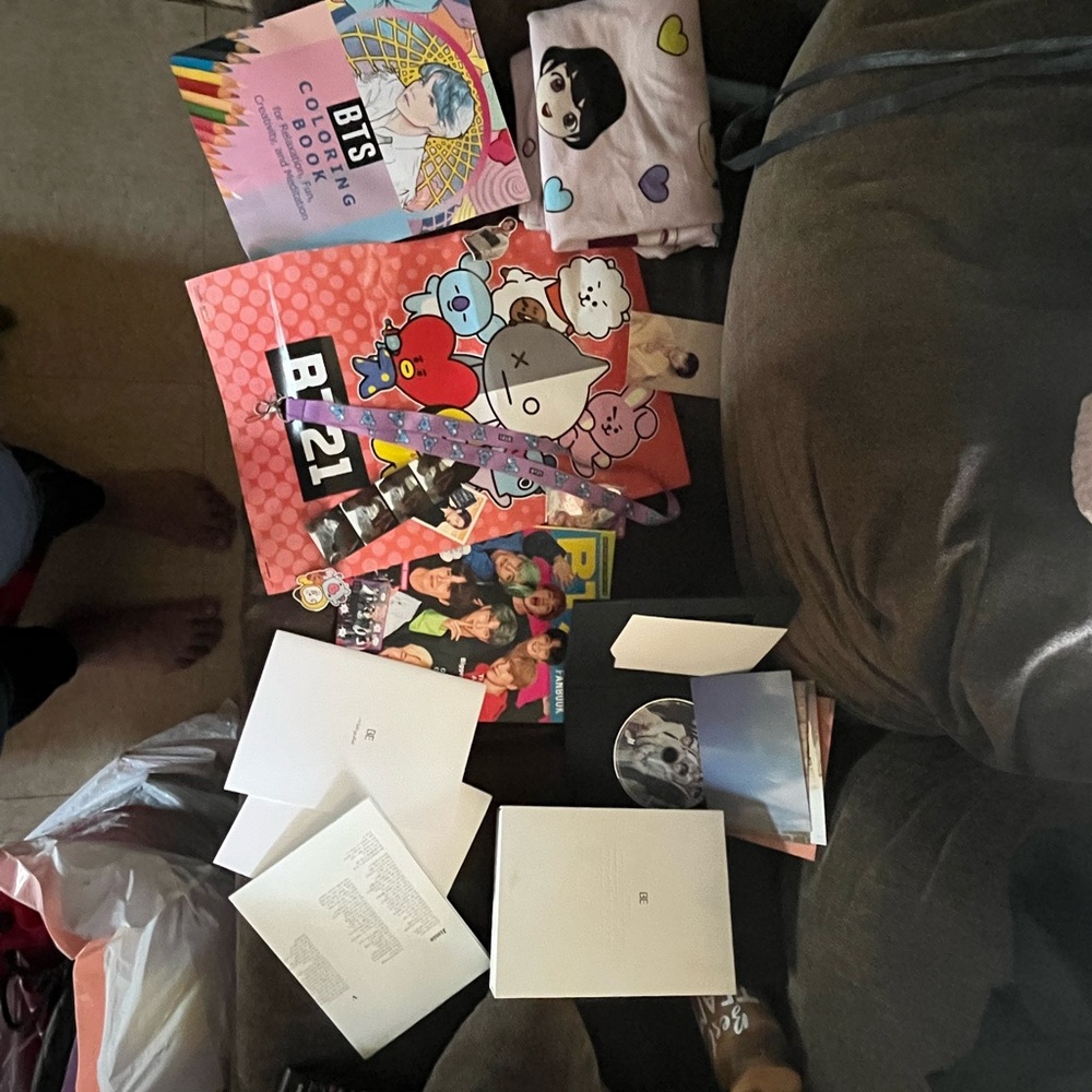 BT21 and BTS Merchandise Set